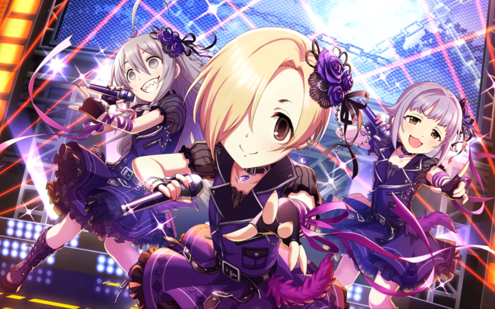 【cgss】lunatic show m  fc手元[3gr](高三假期的活动)