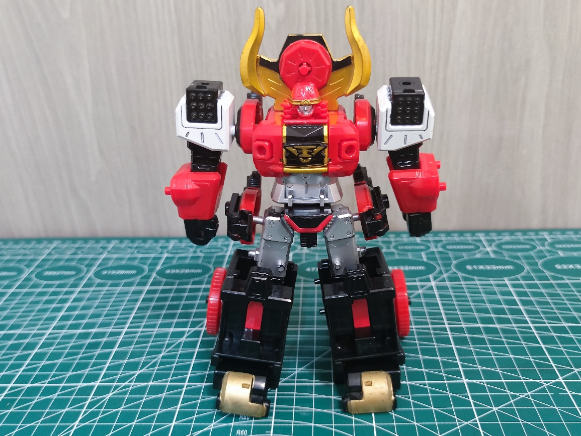 终于有自己的牛牛了,侍战队食玩牛折神,涂装版9199