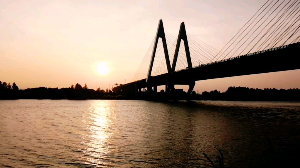 黄昏—李家沙特大桥天气转凉了,冷到机也_哔哩哔哩_bilibili