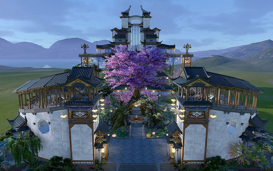 佳月蓝图-剑网3家园设计长歌门蓝图解说