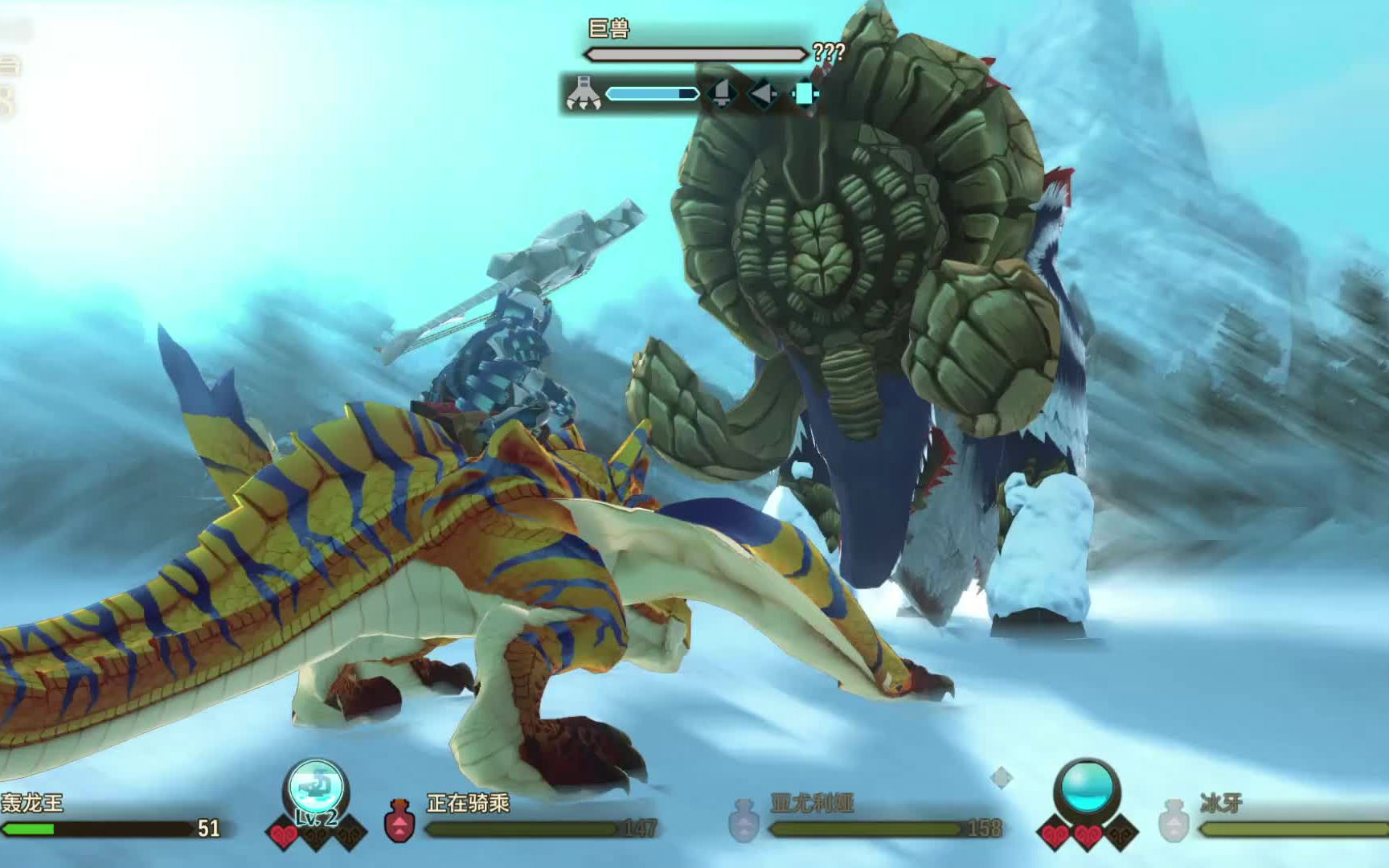 【怪物猎人物语2】如何正确的触发双人攻击_游戏攻略