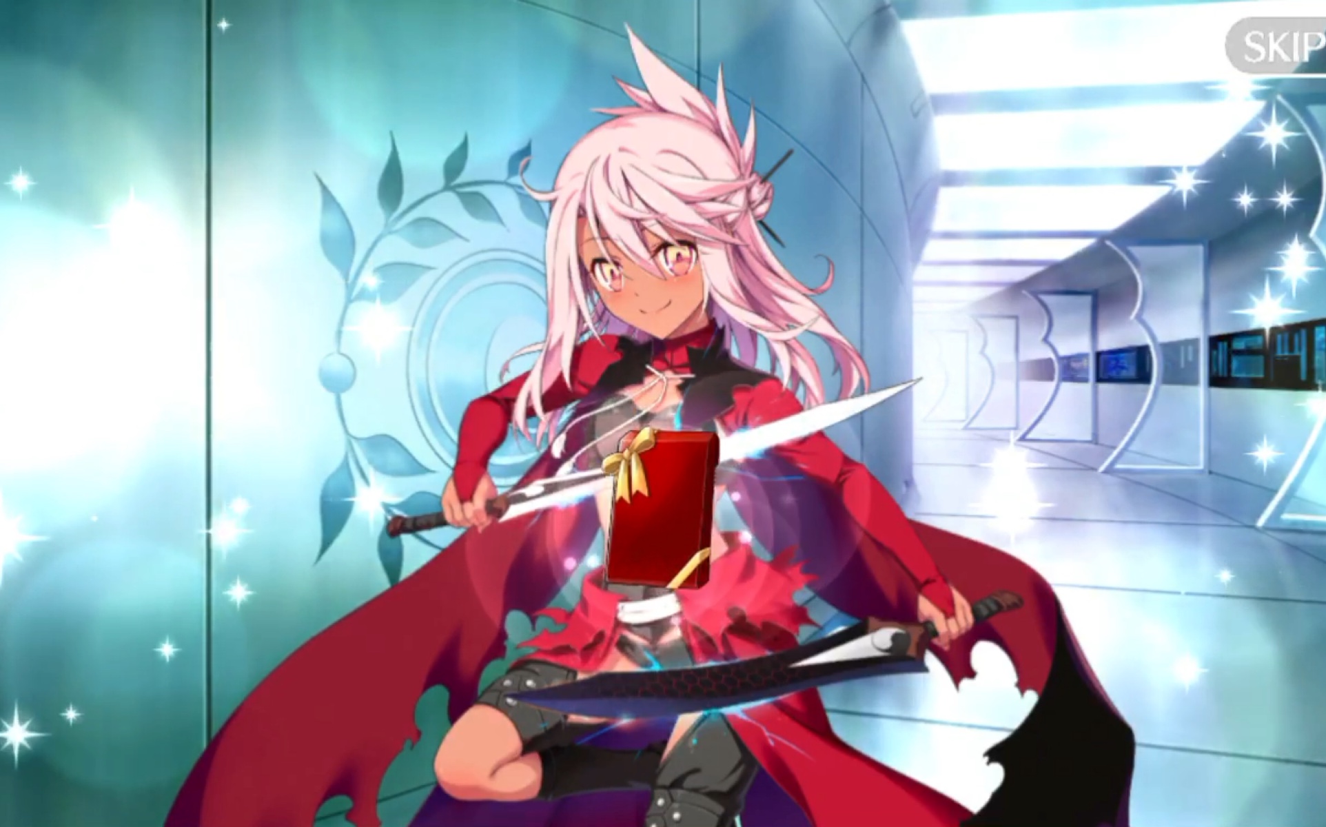 【fgo情人节2019】小黑(cv:斋藤千和)情人节礼装及语音_哔哩哔哩_bili