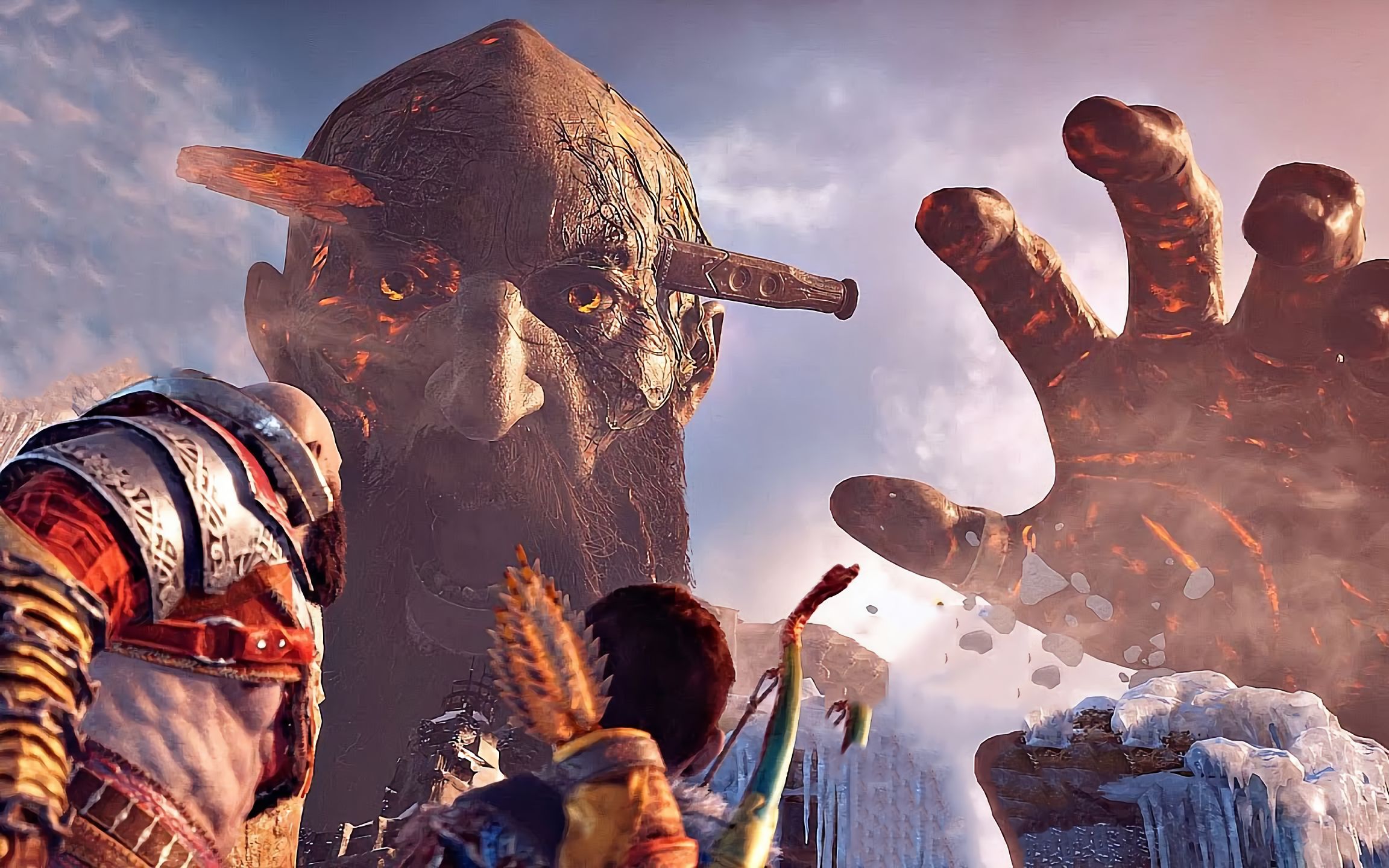 游戏史上最震撼的boss战 1万公里巨型生物!_哔哩哔哩_bilibili