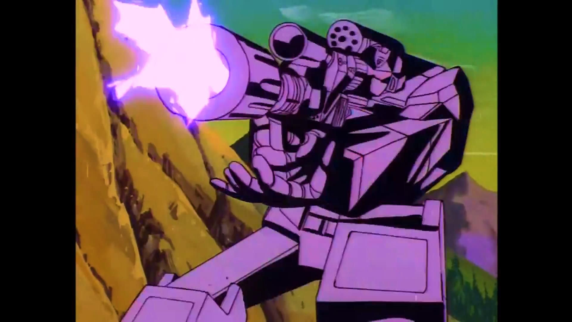 声波开威震天枪!【变形金刚】