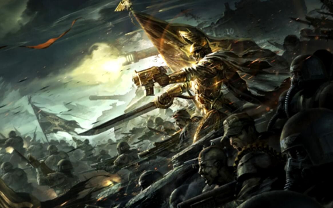 战锤40k全面战争&魔改版展示&星界军俄罗斯团beta版-对打太空野狼