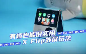 下载视频: 有趣也能很实用，X Flip外屏玩法来喽