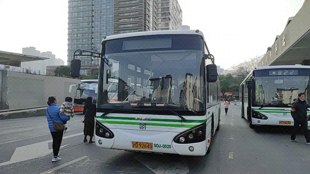 上海公交安亭汽车站的s2s,s0j,s2r以及青安线区间