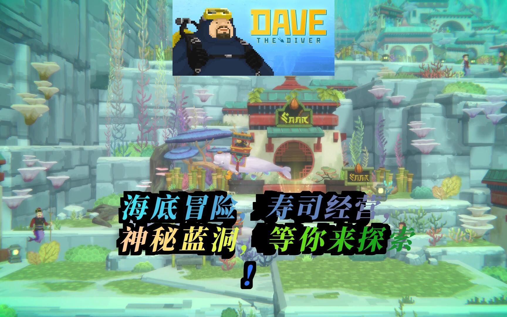 《潜水员戴夫》:海底探险与寿司经营的完美结合,让你体验神秘蓝洞的