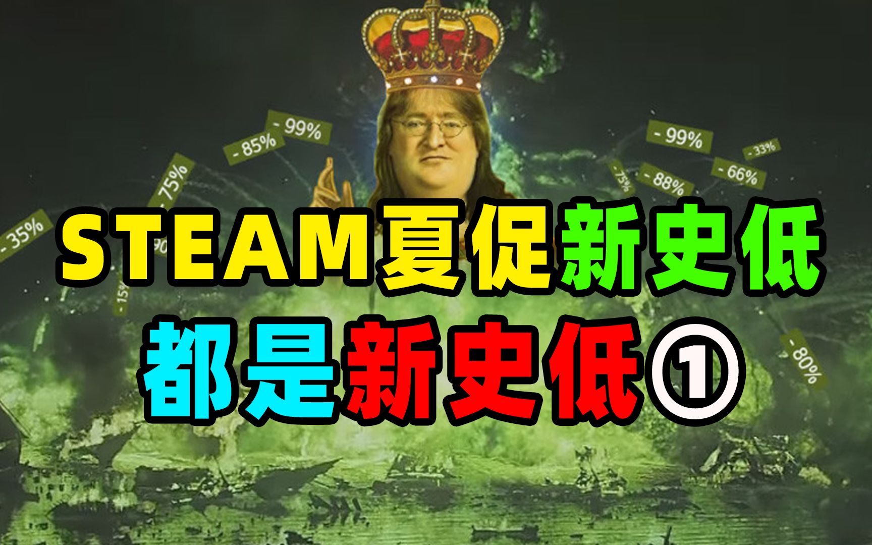 STEAM夏促热门新史低游戏推荐赛博朋克2077