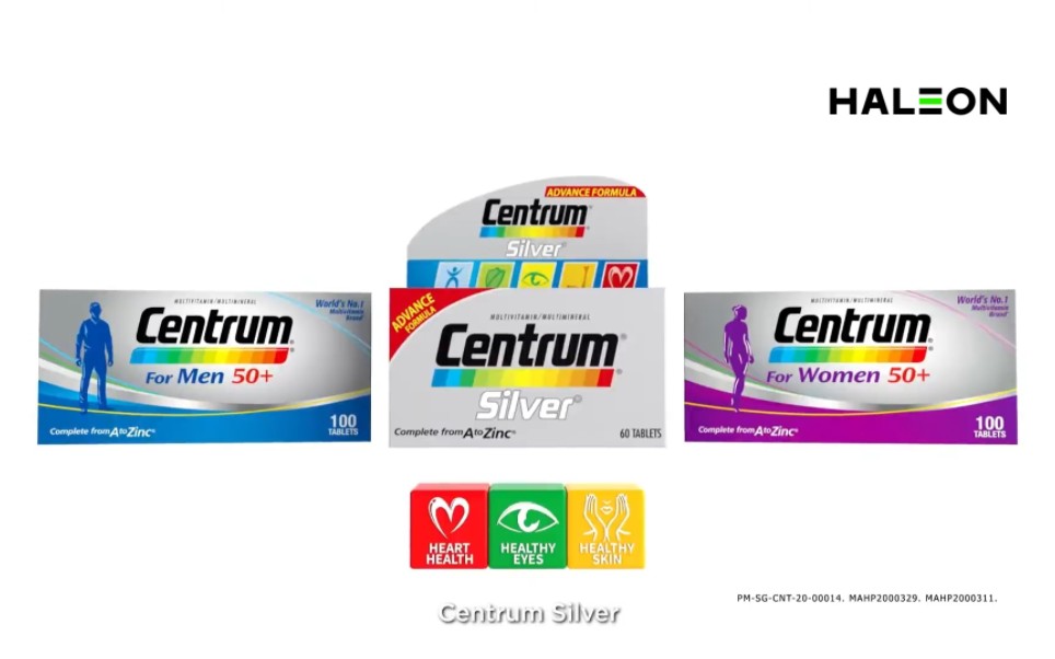 【健康ⷨ‘›兰素史克新加坡】Centrum Silver(善存银片/银善存)  Forever YOUNG/永远年轻哔哩哔哩bilibili