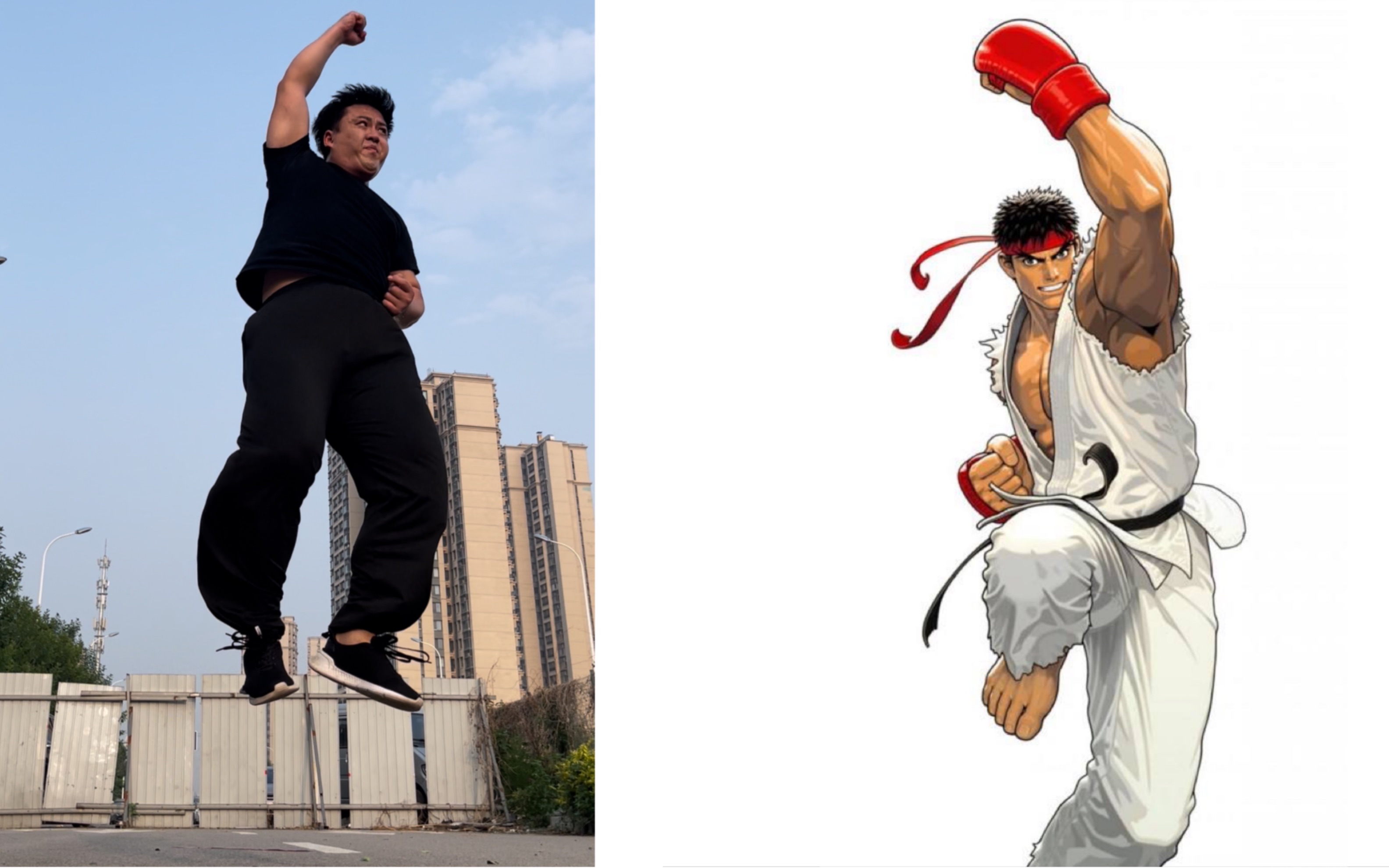 活动  现实中如何做·旋转升龙拳?