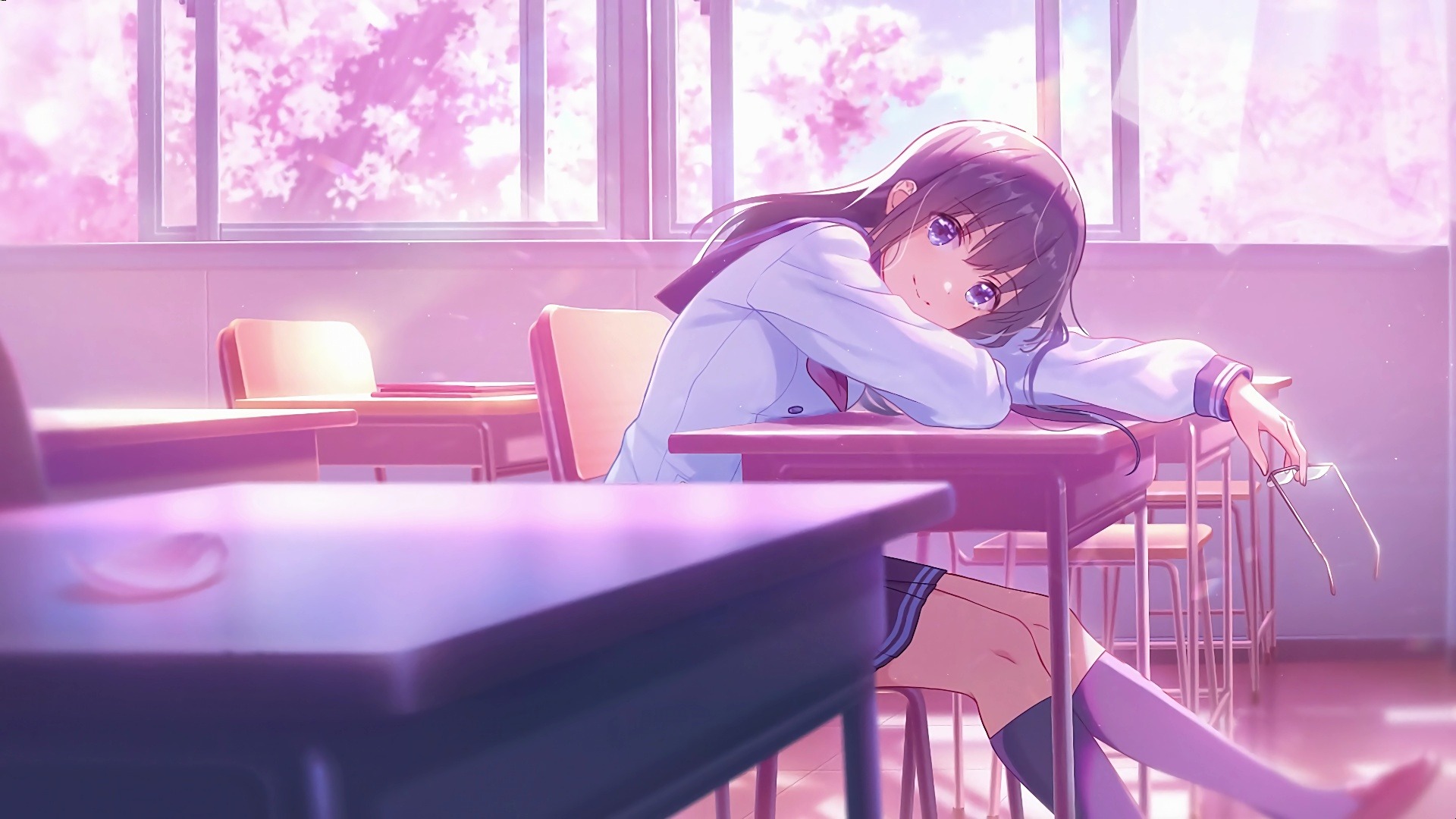 【偶像荣耀/8k】花雾微伊人 长濑麻奈