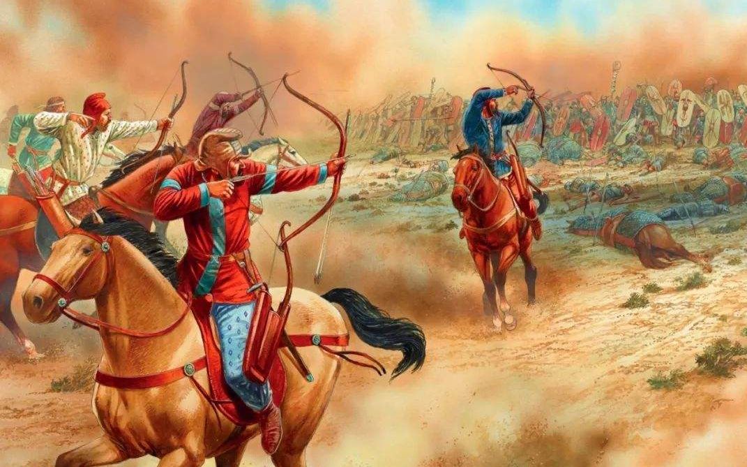 【罗马2全面战争】游牧全骑流打法教学 —— 满编弓骑兵骑脸,还原卡莱