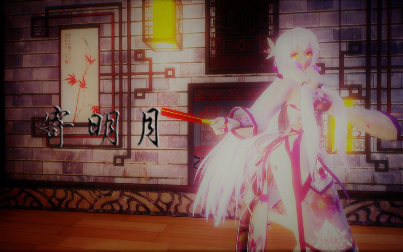 寄明月-芸豆鞑虏旗袍星尘