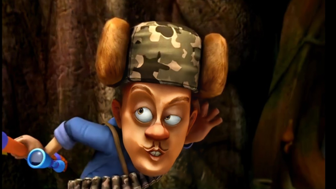 【熊出没】环球大冒险 第21集《光头强的反间计》老版