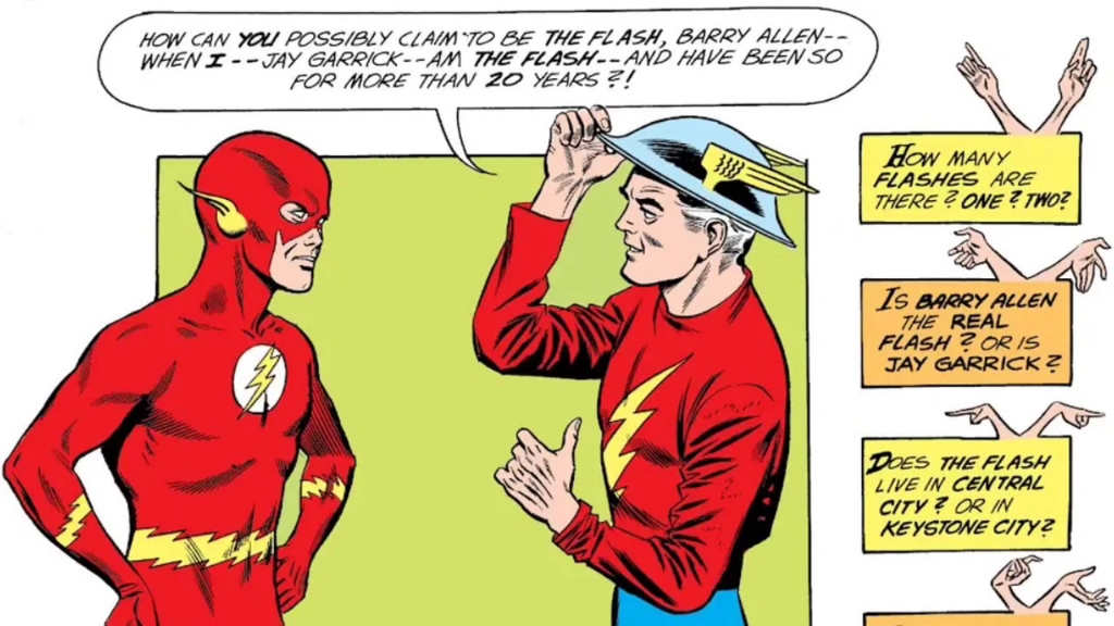 初代闪电侠杰伊加里克与闪电侠