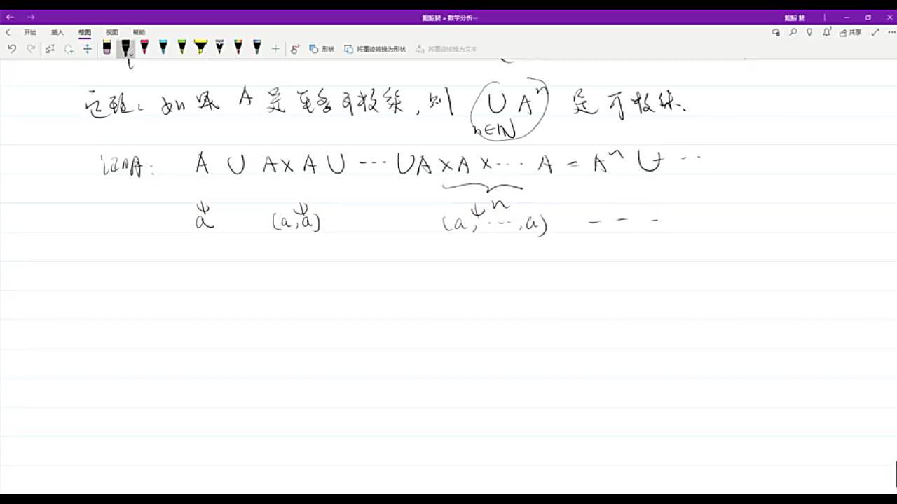 数学分析(1) 第八讲 集合的等势,可数集(试讲)哔哩哔哩bilibili