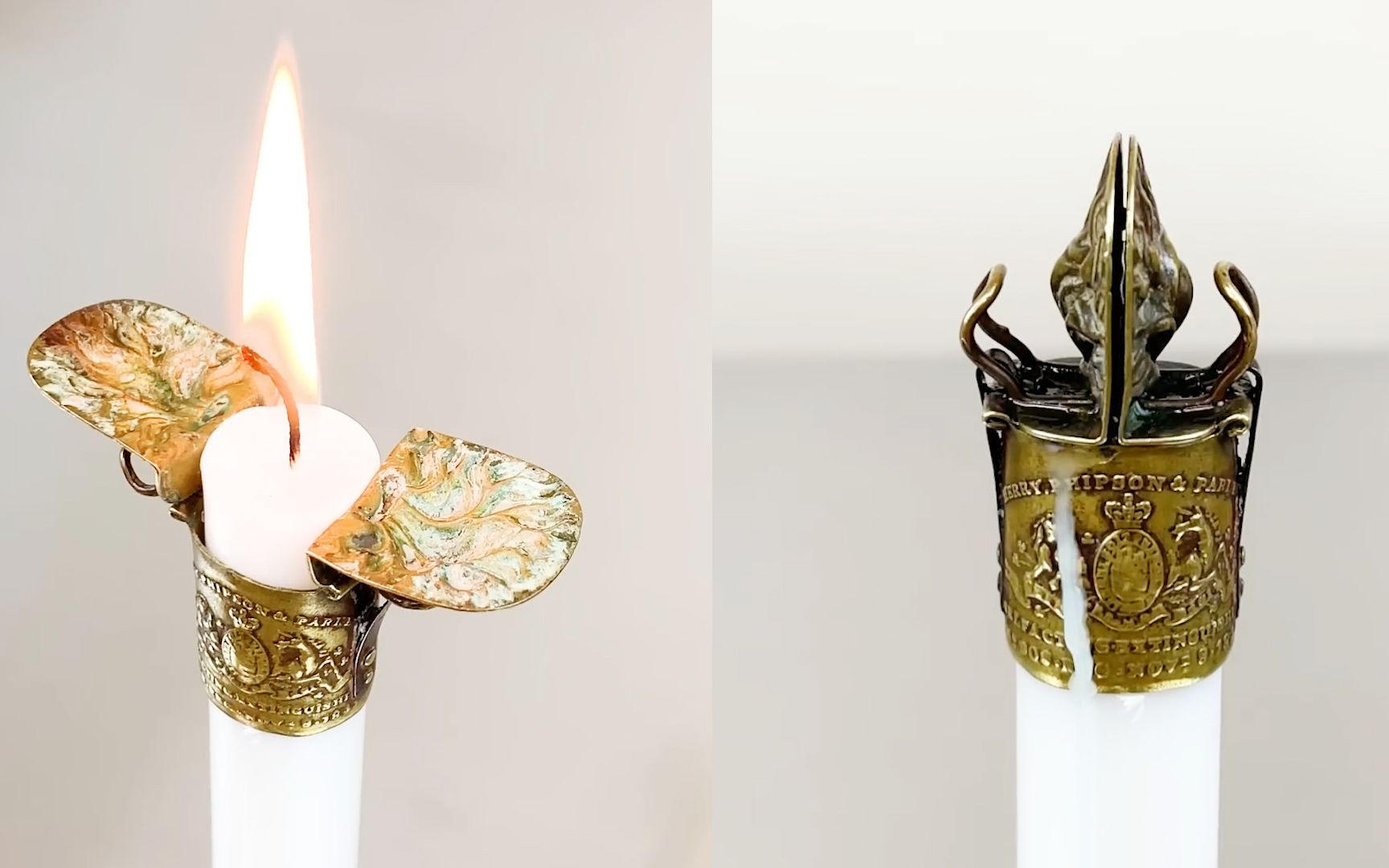 什么是灭烛器?燃烧的蜡烛能够自动熄灭,原理是什么