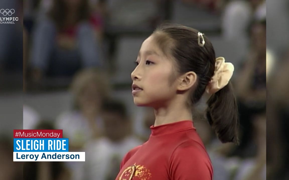 陆莉1992年巴塞罗那奥运会团体自选动作自由操olympic官方修复版