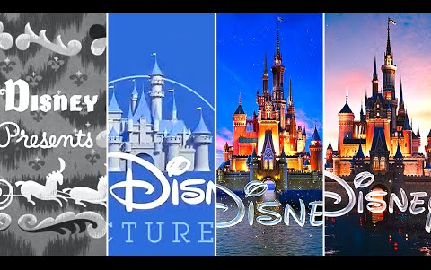 迪士尼标志的演变 19372024Evolution of Disney logo | 19372024哔哩哔哩bilibili