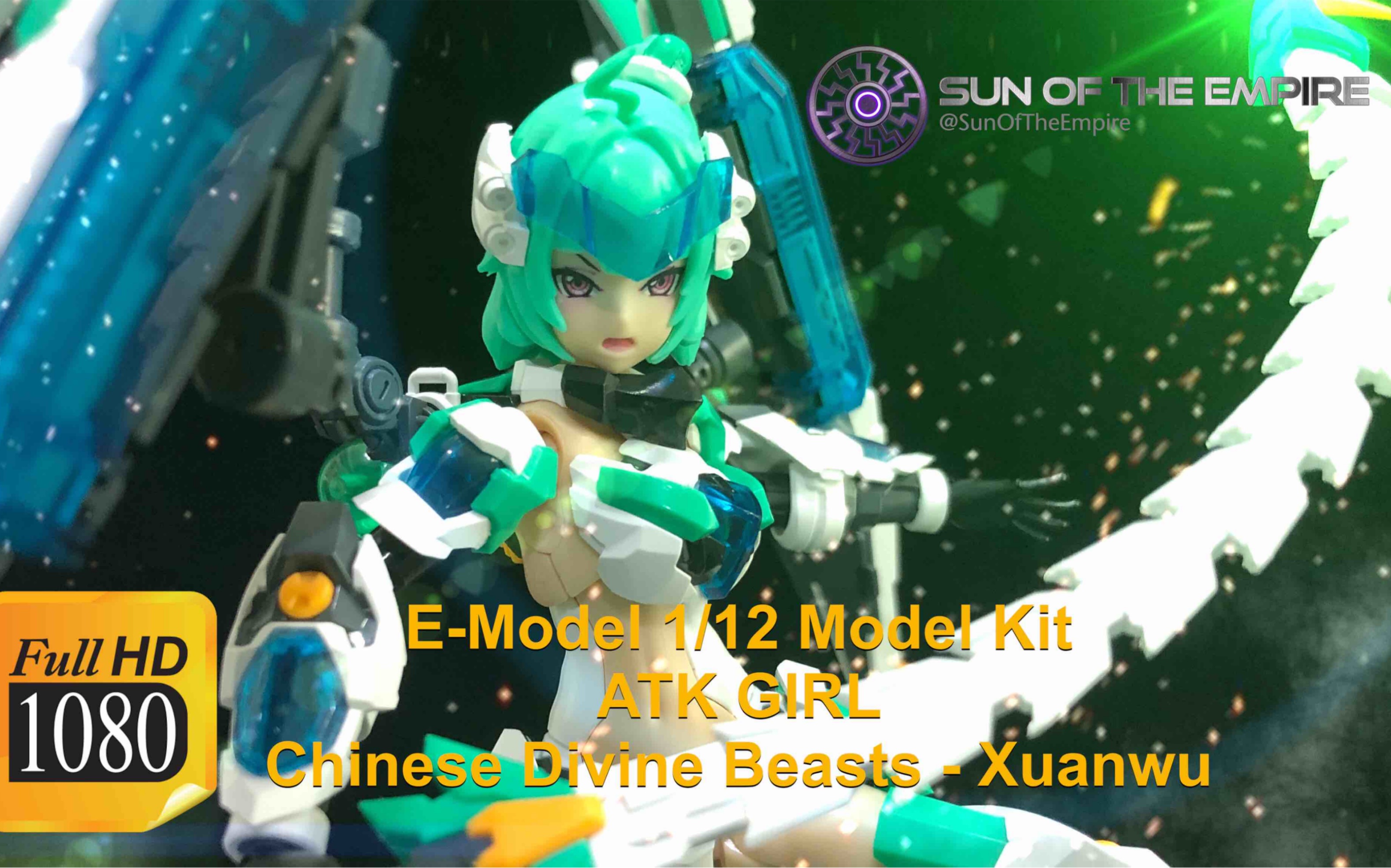 御模道112原创机娘系列atkgirl四圣兽之玄武拼装模型205回