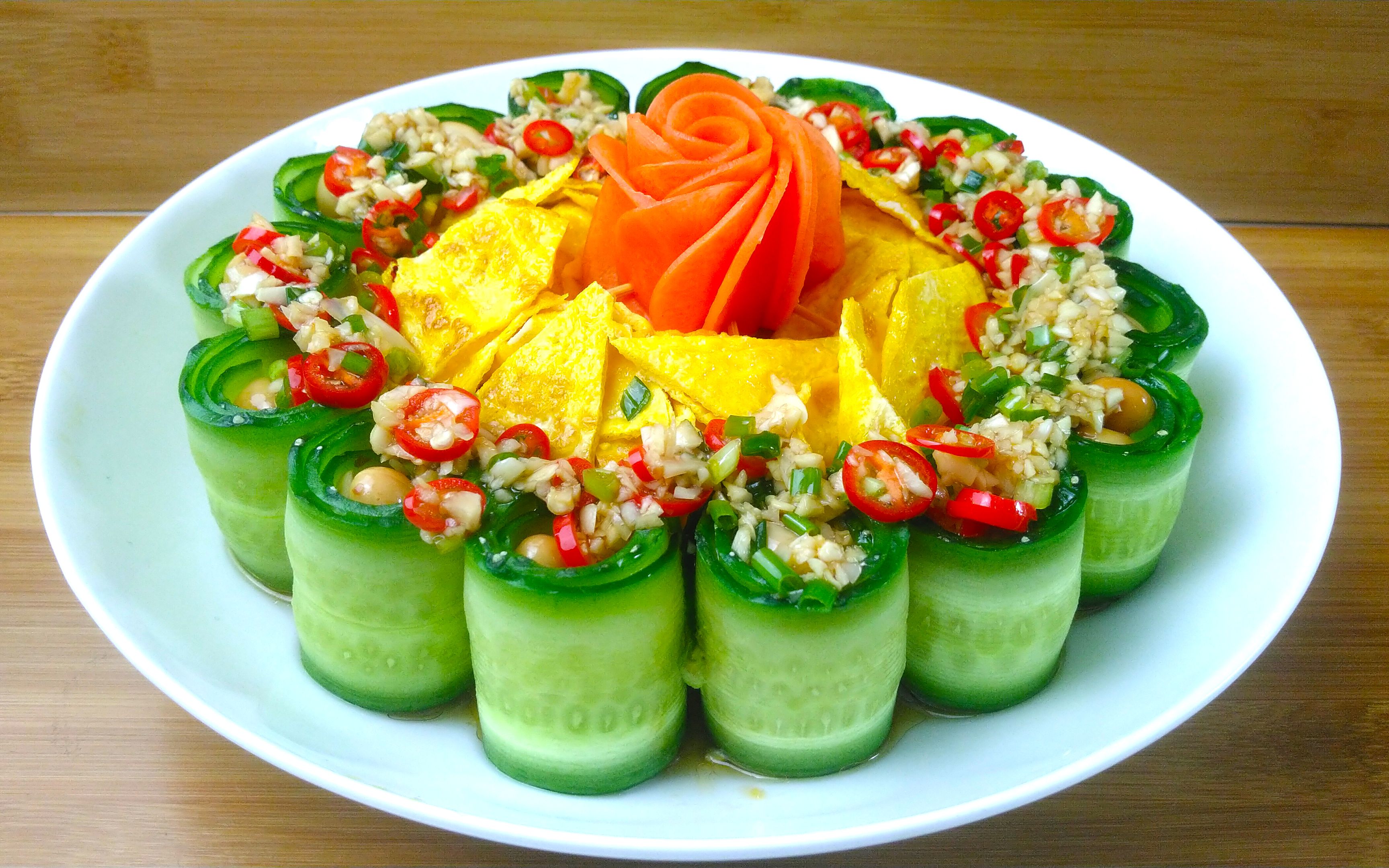 年夜饭做一道花开富贵颜值高寓意好做法也很简单