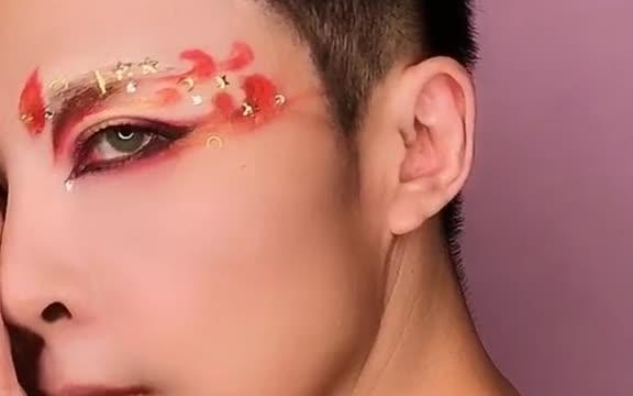 凤凰纹古漫风眼妆教程古眼妆