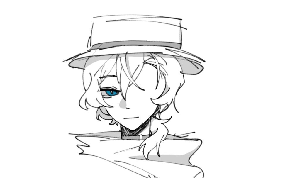 画一下中原中也