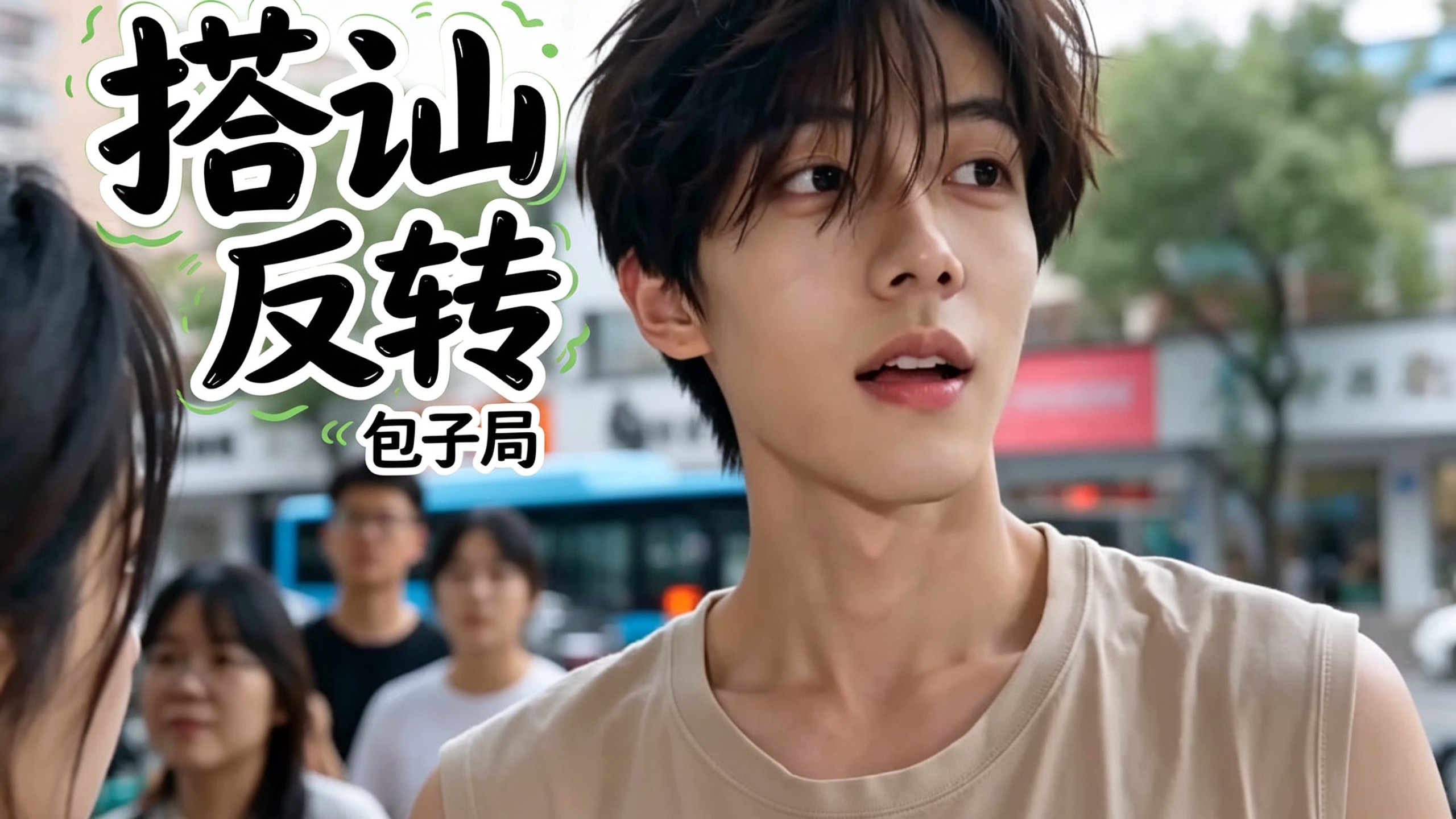 搭讪包子局。#抽象 #万万没想到 #搭讪