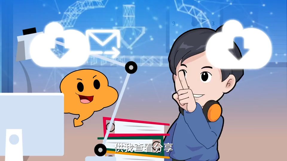 中国电信天翼云mg动画宣传片制作