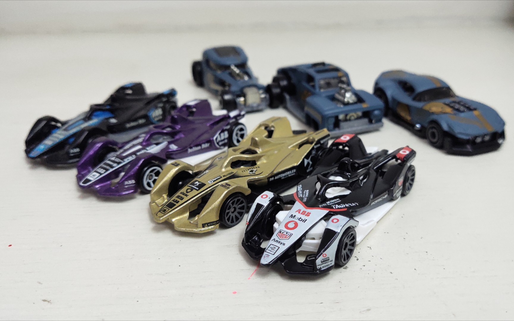 风火轮21k批次的fe方程式赛车跟原创肌肉车