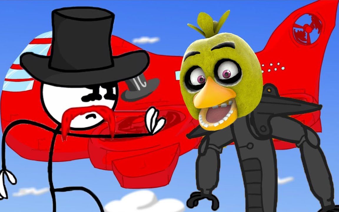 鸡卡玩亨利火柴人p4 查尔斯回来了!