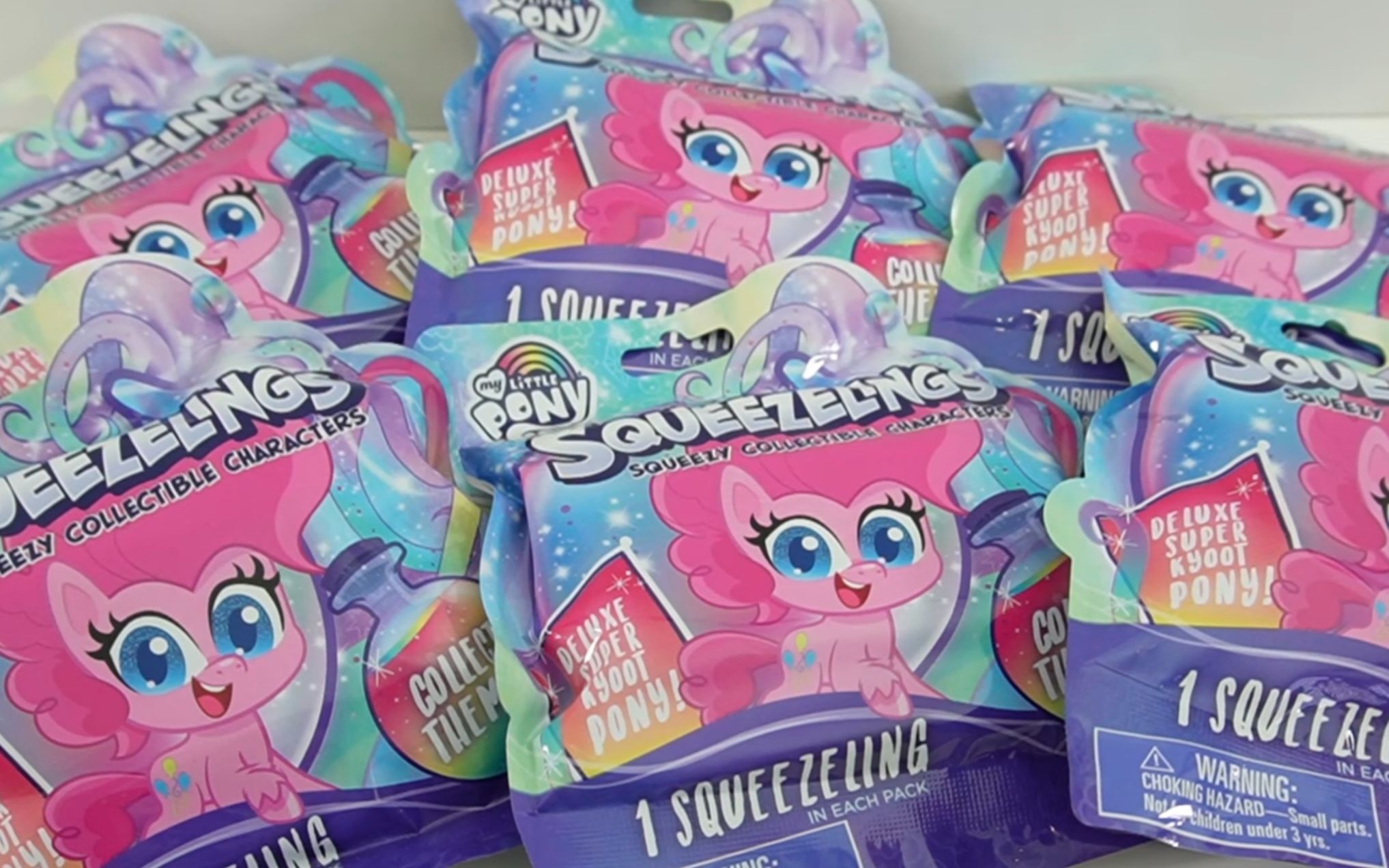 [图]【转载】小马宝莉魔法香水瓶系列盲盒开箱 My Little Pony Squeezelings Toy Blind Bags