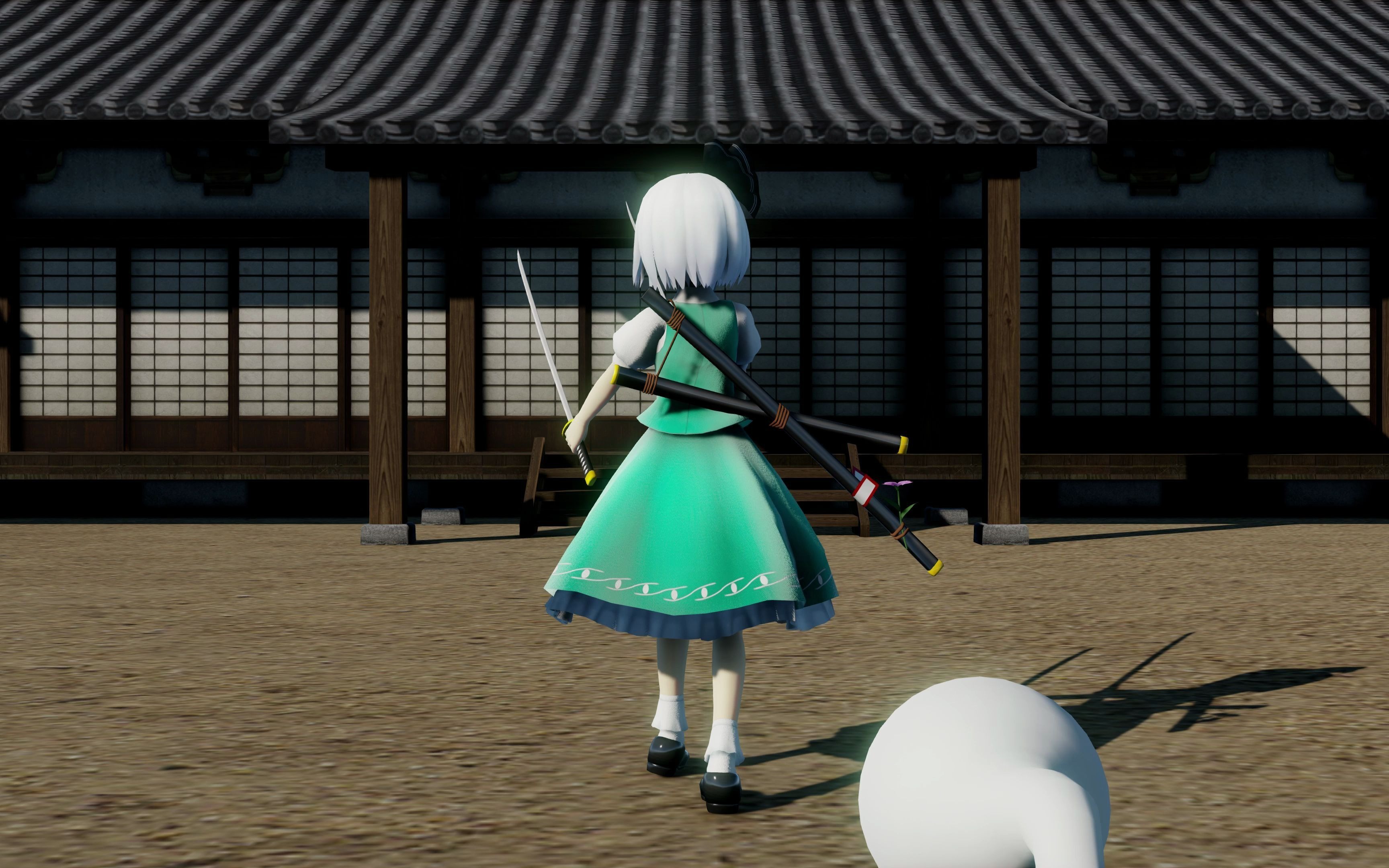 【东方mmd】无辜受害的妖梦半灵