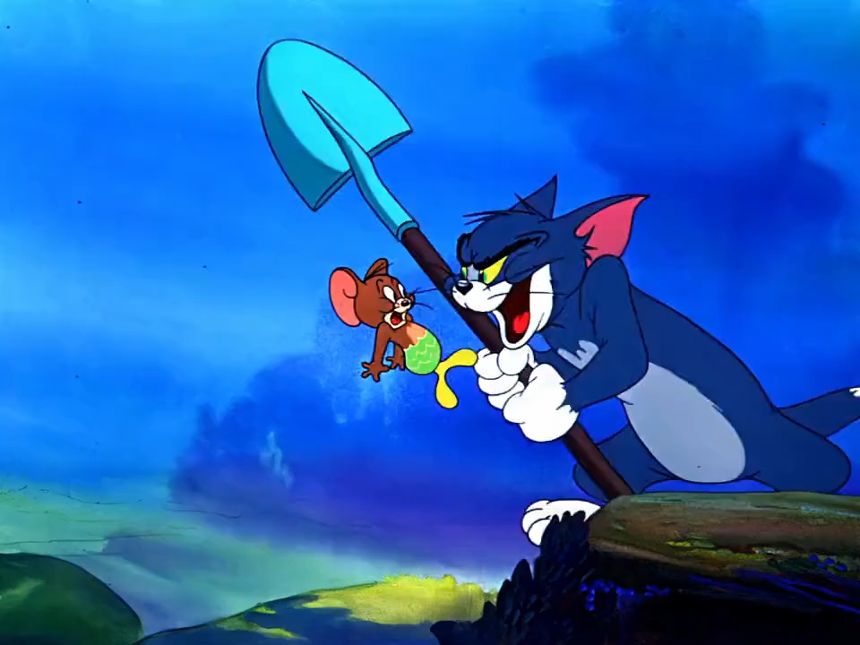 谁会拒绝蹲坑的时候看一集猫和老鼠# 汤姆和杰瑞