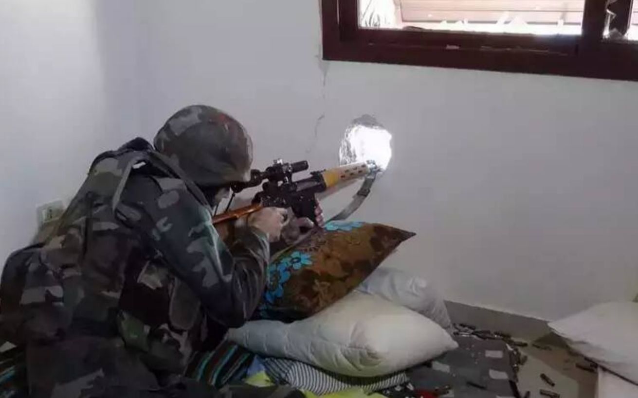 当中国人开始藏起来打黑枪,老外要死多少次才能找到我们?