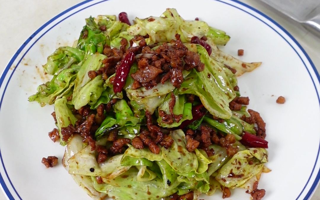 [图]天津下饭神菜 酱爆圆白菜