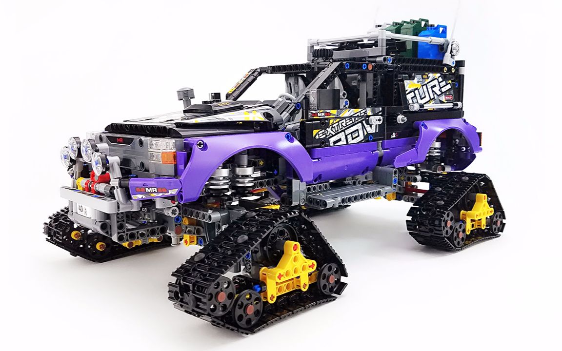 适合成人玩的积木,乐高lego42069极限雪地探险车积木评测【月光砖厂】