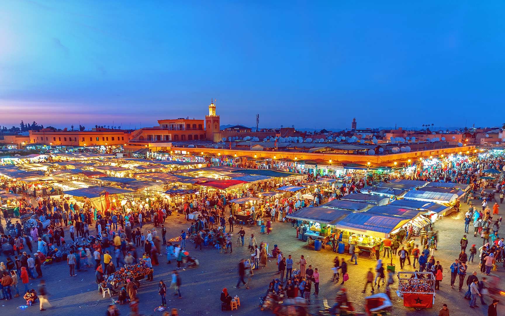 马拉喀什的jemaa el-fnaa广场 非洲 摩洛哥 马拉喀什 (08 pavliha