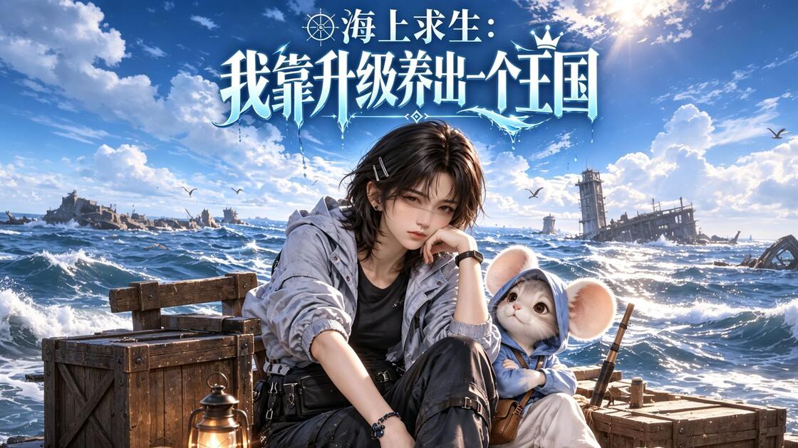 海上求生我靠升级养出一个王国(112集)AI短剧