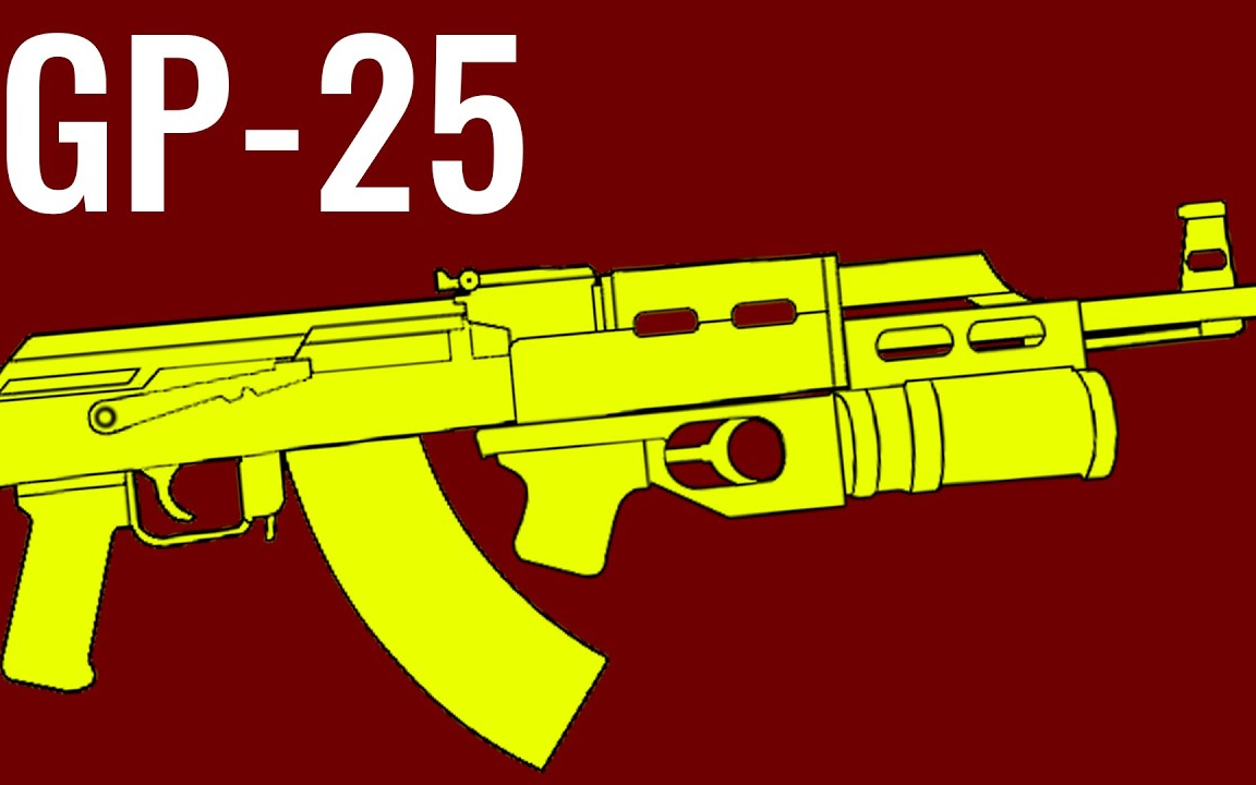 gp-25下挂榴弹发射器 - 在20款随机游戏中的枪声&装填对比
