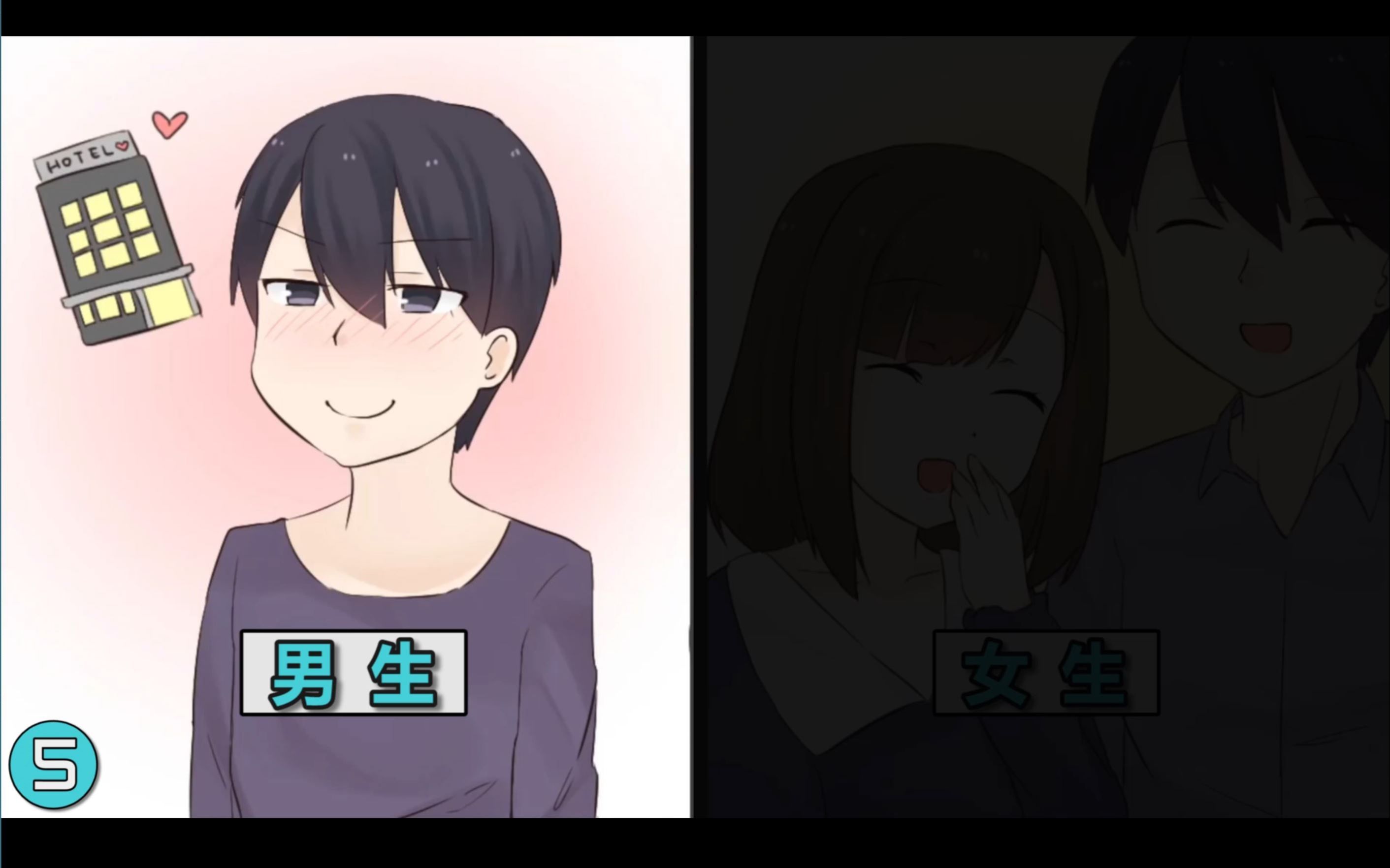 首次约会前男生vs女生5区别