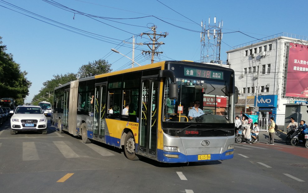 北京公交418路部分展望