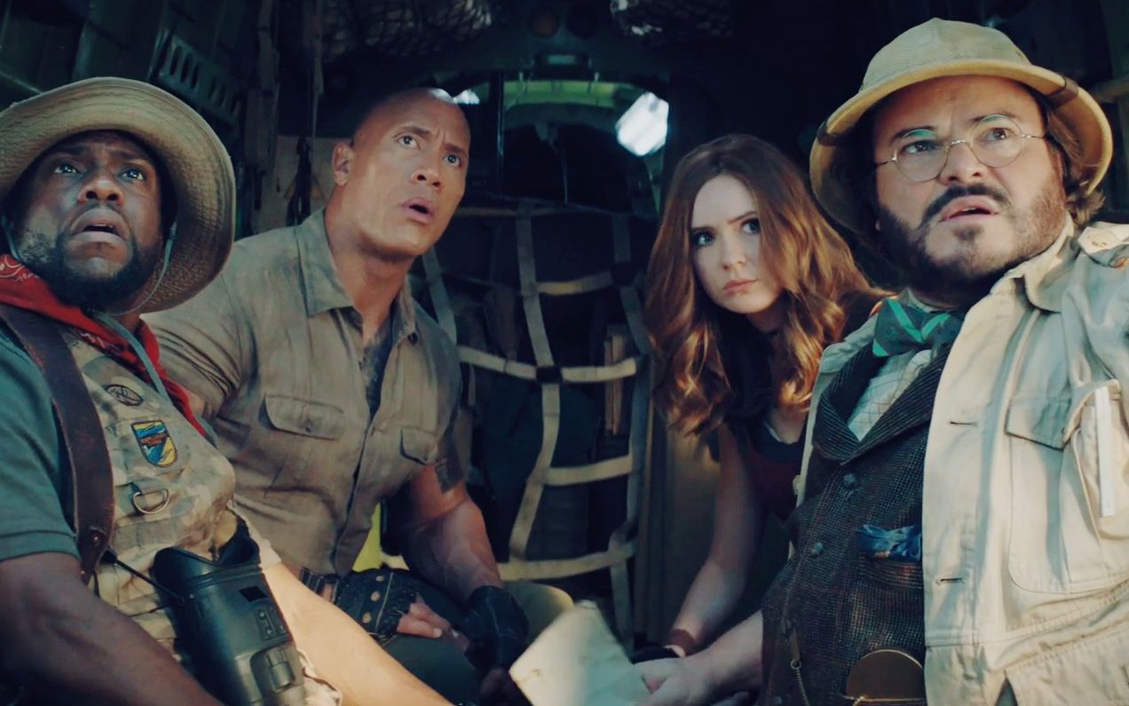 [中字]《勇敢者游戏2》jumanji:the next level官方预告片-巨石强森真