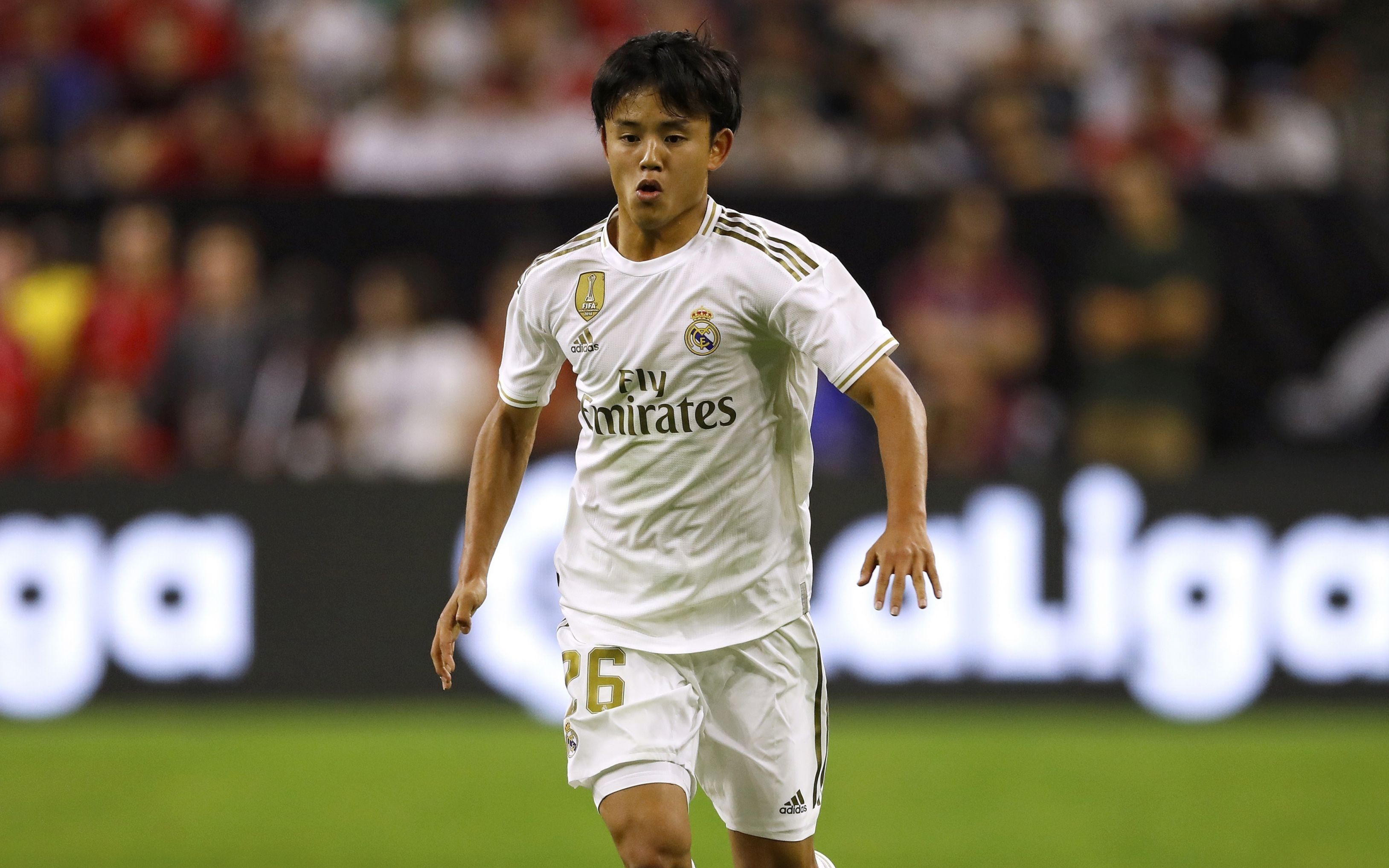 日本新球星久保建英在皇马b队比赛 对 阿尔科尔孔 个人精华 7/8/2019