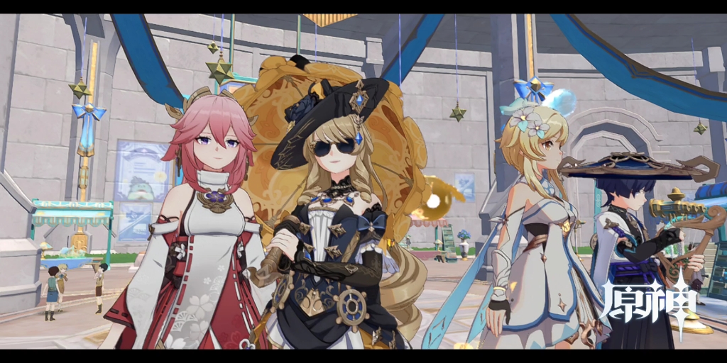 原神镜花之琴 千本樱