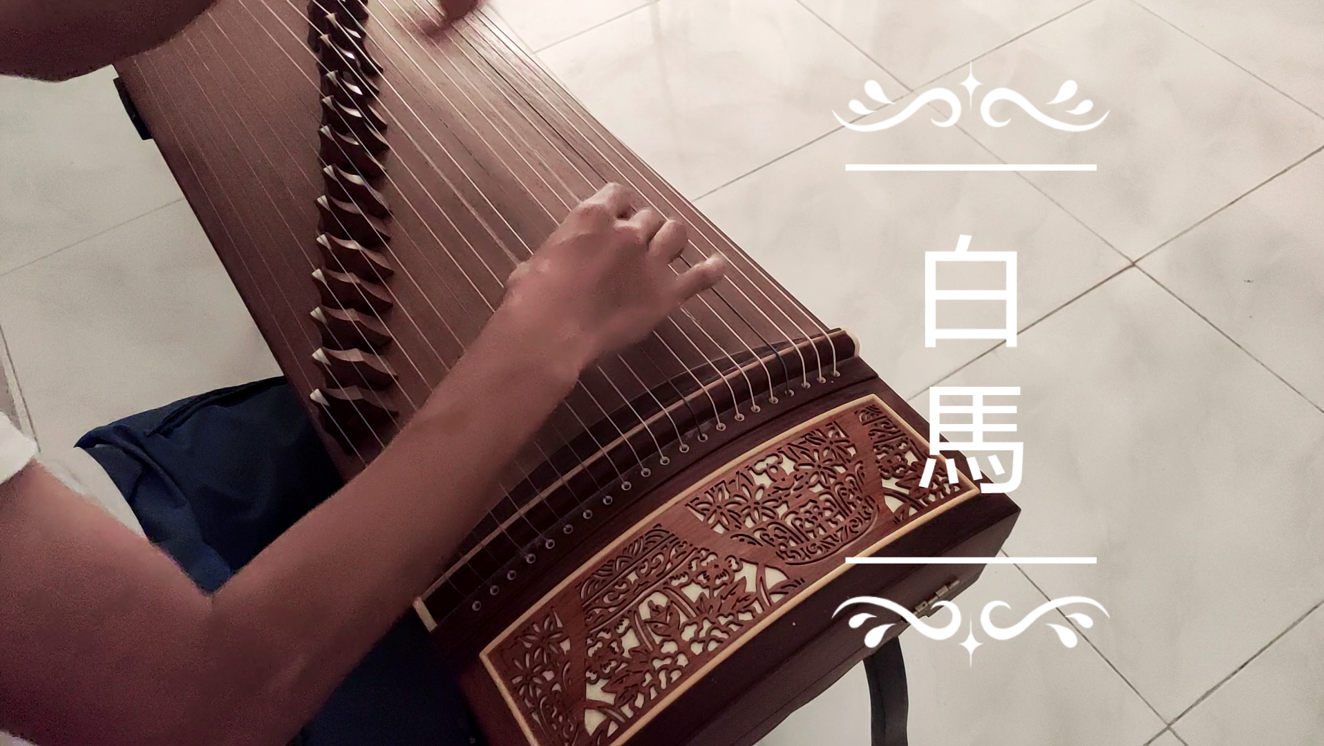 活动  古筝版蒙古族蹦迪神曲《白马》