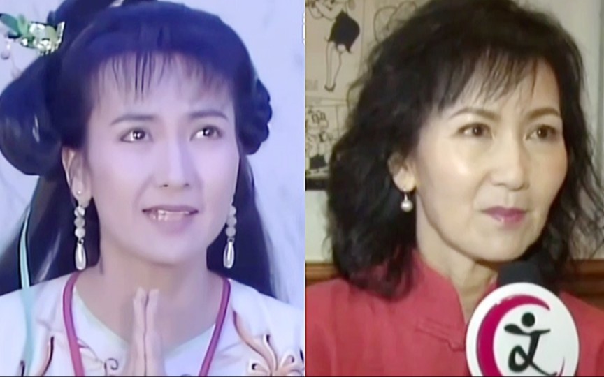 12位港台女神今昔对比,林青霞 陈美琪 赵雅芝,岁月真是把杀猪刀哔哩哔哩bilibili