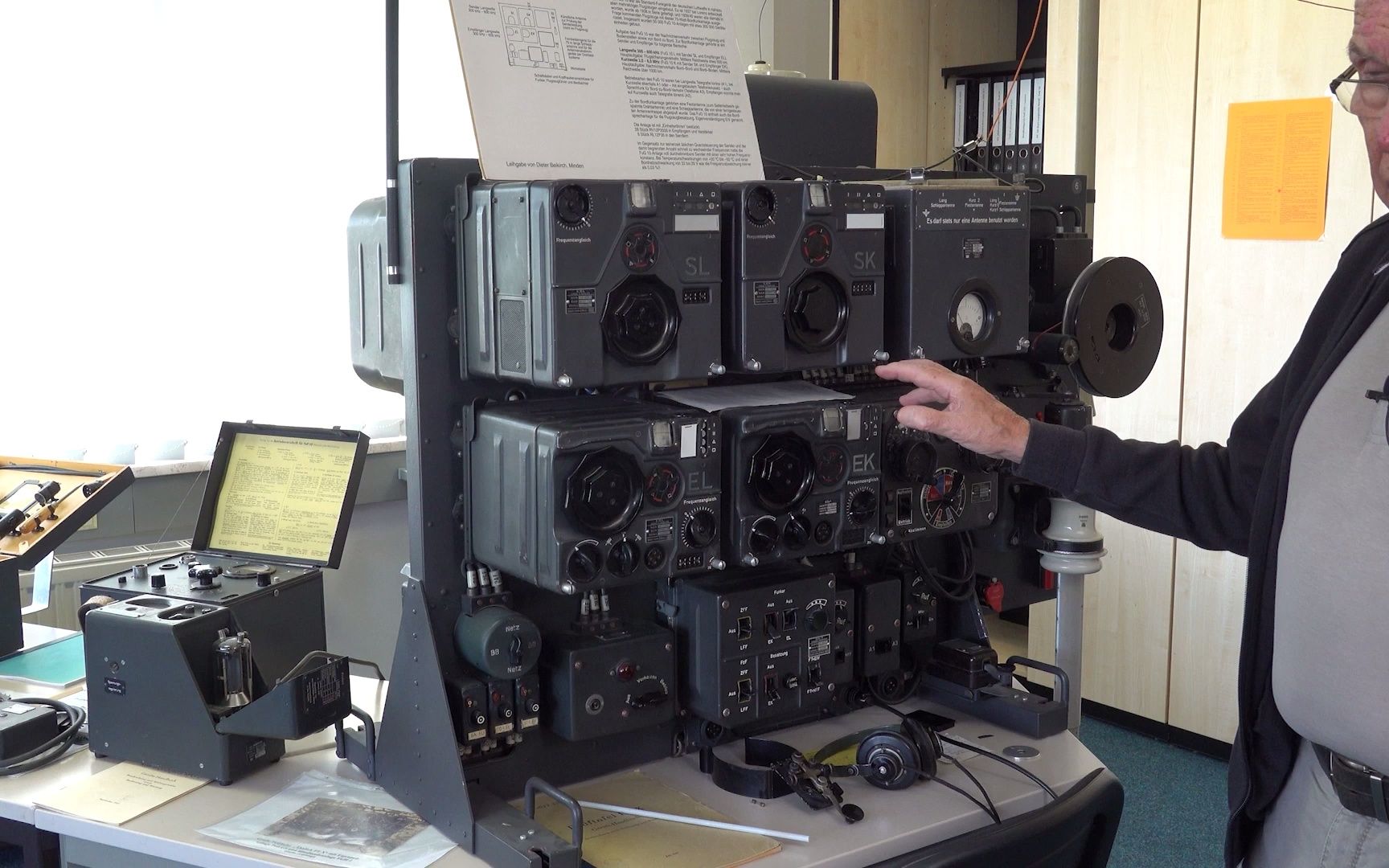 二战德军电台 fug 10 luftwaffe radio transceiver by lorenz