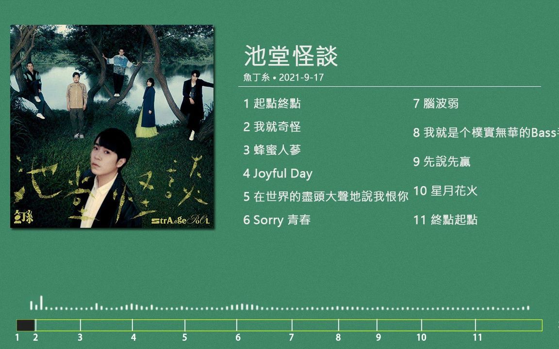 【鱼丁糸】《池塘怪谈》(Full Album Version)高清 720P哔哩哔哩bilibili